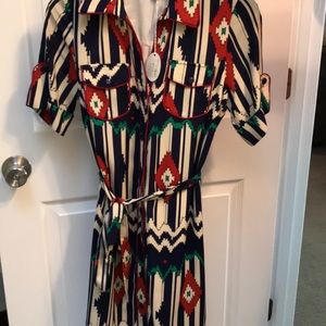 Jade Melody Tam pocket shirt dress